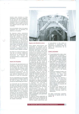 Apuntalamientos y apeos