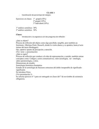 Apunte clase 1 semiotica 2011