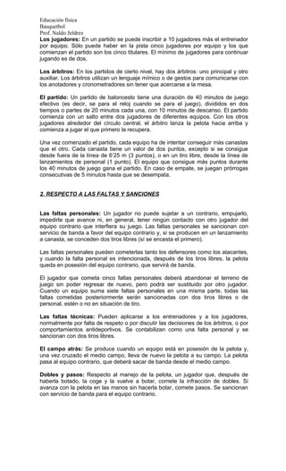 Apunte de basquetbol