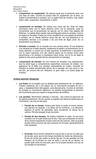 Apunte de basquetbol