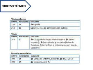 PROCESO TÉCNICO
 