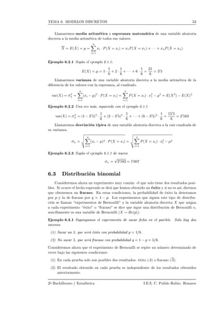 Ì Å º ÅÇ ÄÇË ÁË Ê ÌÇË ¿
ÄÐ Ñ Ö ÑÓ× Ñ Ö ØÑ Ø 
 Ó ×Ô Ö ÒÞ Ñ Ø Ñ Ø 
 ÙÒ Ú Ö Ð Ð ØÓÖ
×
Ö Ø Ð Ñ Ö ØÑ Ø 
 ØÓ Ó× ×Ù× Ú ÐÓÖ ×º
´ µ
Ò
½
Ü ¡È´ Ü µ Ü½È´ Ü½µ·¡¡¡·ÜÒÈ´ ÜÒµ
ÑÔÐÓ º¾º½ Ë ÙÒ Ð ÑÔÐÓ º½º½
´ µ ½ ¡ ½ · ¾¡ ½ · ¡¡¡· ¡ ½ ¾½ ¿¼
ÄÐ Ñ Ö ÑÓ× Ú Ö ÒÞ ÙÒ Ú Ö Ð Ð ØÓÖ ×
Ö Ø Ð Ñ Ö ØÑ Ø 
 Ð
Ö Ò
 ÐÓ× Ú ÐÓÖ × 
ÓÒ Ð ×Ô Ö ÒÞ ¸ Ð 
Ù Ö Óº
Ú Ö´ µ ¾
Ò
½
´Ü   µ¾ ¡È´ Ü µ
Ò
½
È´ Ü µ ¡Ü¾   ¾ ´ ¾µ   ´ µ¾
ÑÔÐÓ º¾º¾ ÍÒ Ú Þ Ñ ×¸ × Ù Ò Ó 
ÓÒ Ð ÑÔÐÓ º½º½
Ú Ö´ µ ¾ ´½ ¿¼ µ¾ ¡ ½ ·´¾ ¿¼ µ¾ ¡ ½ · ¡¡¡·´  ¿¼ µ¾ ¡ ½ ½ ¼
¾¼ ¿
ÄÐ Ñ Ö ÑÓ× ×Ú 
 ÓÒ Ø Ô 
 ÙÒ Ú Ö Ð Ð ØÓÖ ×
Ö Ø Ð Ö Þ 
Ù Ö
×Ù Ú Ö ÒÞ º
Ú
Ù
Ù
Ø
Ò
½
´Ü   µ¾ ¡È´ Ü µ
Ú
Ù
Ù
Ø
Ò
½
È´ Ü µ ¡Ü¾   ¾
ÑÔÐÓ º¾º¿ Ë ÙÒ Ð ÑÔÐÓ º½º½ ÒÙ ÚÓ
Ô
¾¼ ¿ ½¼ ¼
º¿ ×ØÖ Ù
 ÓÒ ÒÓÑ Ð
ÓÒ× Ö ÑÓ× ÓÖ ÙÒ ÜÔ Ö Ñ ÒØÓ ÑÙÝ 
ÓÑÙÒ Ð ÕÙ ×ÓÐÓ Ø Ò Ó× Ö ×ÙÐØ Ó× ÔÓ× ¹
Ð ×º Ë Ó
ÙÖÖ Ð 
 Ó ×Ô Ö Ó × Ö ÕÙ ÑÓ× Ó Ø Ò Ó ÙÒ Ü ØÓ Ý × ÒÓ × × ¸ Ö ÑÓ×
ÕÙ Ó Ø Ò ÑÓ× ÙÒ Ö 
 ×Óº Ò ×Ø × 
ÓÒ 
 ÓÒ ×¸ Ð ÔÖÓ Ð Ü ØÓ Ð ÒÓØ ÑÓ×
ÔÓÖ Ô Ý Ð Ö 
 ×Ó ÔÓÖ Õ ½   Ôº ÄÓ× ÜÔ Ö Ñ ÒØÓ× ÕÙ × Ù Ò ×Ø Ø ÔÓ ×ØÖ Ù¹

 ÓÒ × ÐÐ Ñ Ò ÜÔ Ö Ñ ÒØÓ× ÖÒÓÙ ÐÐ Ý Ð Ú Ö Ð Ð ØÓÖ ×
Ö Ø ÕÙ × Ò

 ÜÔ Ö Ñ ÒØÓ Ü ØÓ Ó Ö 
 ×Ó × 
 ÕÙ × Ù ÙÒ ×ØÖ Ù
 ÓÒ ÖÒÓÙ ÐÐ Ó¸
× Ò
 ÐÐ Ñ ÒØ × ÙÒ Ú Ö Ð ÖÒÓÙ ÐÐ ´ ´Ôµµº
ÑÔÐÓ º¿º½ ËÙÔÓÒ ÑÓ× Ð ÜÔ Ö Ñ ÒØÓ × 
 Ö ¬
 Ò Ð Ô Ö
 ×º ËÓÐÓ Ý Ó×
×Ù
 ×Ó×
´½µ Ë 
 Ö ÙÒ ¸ ÕÙ × Ö Ü ØÓ 
ÓÒ ÔÖÓ Ð Ô ½ º
´¾µ ÆÓ × 
 Ö ¸ ÕÙ × Ö Ö 
 ×Ó 
ÓÒ ÔÖÓ Ð Õ ½ Ô º
ÓÒ× Ö ÑÓ× ÓÖ ÕÙ Ð ÜÔ Ö Ñ ÒØÓ ÖÒÓÙ ÐÐ × Ö Ô Ø ÙÒ ÒÙÑ ÖÓ Ø ÖÑ Ò Ó
Ú 
 × Ó Ð × × Ù ÒØ × 
ÓÒ 
 ÓÒ ×
´½µ Ò 
 ÔÖÙ ×ÓÐÓ ×ÓÒ ÔÓ× Ð × Ó× Ö ×ÙÐØ Ó× Ü ØÓ ´ µ Ó Ö 
 ×Ó ´ µº
´¾µ Ð Ö ×ÙÐØ Ó Ó Ø Ò Ó Ò 
 ÔÖÙ × Ò Ô Ò ÒØ ÐÓ× Ö ×ÙÐØ Ó× Ó Ø Ò Ó×
ÒØ Ö ÓÖÑ ÒØ º
¾Æ 
 ÐÐ Ö ØÓ » ×Ø ×Ø 
 Áº ºËº º ÈÙÐ Ó ÊÙ Óº ÓÒ Ö ×
 