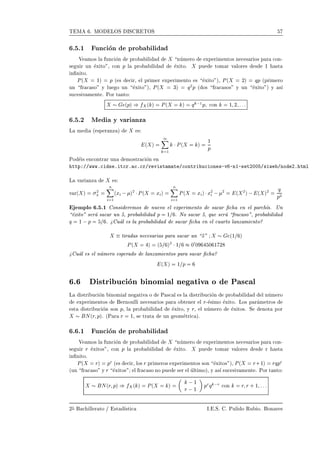 Ì Å º ÅÇ ÄÇË ÁË Ê ÌÇË
º º½ ÙÒ
 ÓÒ ÔÖÓ Ð
Î ÑÓ× Ð ÙÒ
 ÓÒ ÔÖÓ Ð ÒÙÑ ÖÓ ÜÔ Ö Ñ ÒØÓ× Ò 
 × Ö Ó× Ô Ö 
ÓÒ¹
× Ù Ö ÙÒ Ü ØÓ ¸ 
ÓÒ Ô Ð ÔÖÓ Ð Ü ØÓº ÔÙ ØÓÑ Ö Ú ÐÓÖ × × ½ ×Ø
Ò¬Ò ØÓº
È´ ½µ Ô ´ × 
 Ö¸ Ð ÔÖ Ñ Ö ÜÔ Ö Ñ ÒØÓ × Ü ØÓ µ¸ È´ ¾µ ÕÔ ´ÔÖ Ñ ÖÓ
ÙÒ Ö 
 ×Ó Ý ÐÙ Ó ÙÒ Ü ØÓ µ¸ È´ ¿µ Õ¾Ô ´ Ó× Ö 
 ×Ó× Ý ÙÒ Ü ØÓ µ Ý ×
×Ù
 × Ú Ñ ÒØ º ÈÓÖ Ø ÒØÓ
´Ôµ µ ´ µ È´ µ Õ  ½Ô 
ÓÒ ½ ¾ ººº
º º¾ Å Ý Ú Ö ÒÞ
Ä Ñ ´ ×Ô Ö ÒÞ µ ×
´ µ
½
½
¡È´ µ ½
Ô
ÈÓ × Ò
ÓÒØÖ Ö ÙÒ ÑÓ×ØÖ 
 ÓÒ Ò
ØØÔ »»ÛÛÛº
 × º Ø
Öº 
º
Ö»Ö Ú ×Ø Ñ Ø »
ÓÒØÖ Ù
 ÓÒ ×¹Ú ¹Ò½¹× Ø¾¼¼ »× Û »ÒÓ ¾º ØÑÐ
Ä Ú Ö ÒÞ ×
Ú Ö´ µ ¾
Ò
½
´Ü   µ¾ ¡È´ Ü µ
Ò
½
È´ Ü µ¡Ü¾   ¾ ´ ¾µ  ´ µ¾ Õ
Ô¾
ÑÔÐÓ º º½ ÓÒ× Ö ÑÓ× ÒÙ ÚÓ Ð ÜÔ Ö Ñ ÒØÓ × 
 Ö ¬
 Ò Ð Ô Ö
 ×º ÍÒ
Ü ØÓ × Ö × 
 Ö ÙÒ ¸ ÔÖÓ Ð Ô ½ º ÆÓ × 
 Ö ¸ ÕÙ × Ö Ö 
 ×Ó ¸ ÔÖÓ Ð
Õ ½ Ô º Ù Ð × Ð ÔÖÓ Ð × 
 Ö ¬
 Ò Ð 
Ù ÖØÓ Ð ÒÞ Ñ ÒØÓ
Ø Ö × Ò 
 × Ö × Ô Ö × 
 Ö ÙÒ ´½ µ
È´ µ ´ µ¿ ¡½ ¼¼¼ ¼ ½ ¾
Ù Ð × Ð ÒÙÑ ÖÓ ×Ô Ö Ó Ð ÒÞ Ñ ÒØÓ× Ô Ö × 
 Ö ¬
´ µ ½ Ô
º ×ØÖ Ù
 ÓÒ ÒÓÑ Ð Ò Ø Ú Ó È ×
 Ð
Ä ×ØÖ Ù
 ÓÒ ÒÓÑ Ð Ò Ø Ú Ó È ×
 Ð × Ð ×ØÖ Ù
 ÓÒ ÔÖÓ Ð Ð ÒÙÑ ÖÓ
ÜÔ Ö Ñ ÒØÓ× ÖÒÓÙÐÐ Ò 
 × Ö Ó× Ô Ö Ó Ø Ò Ö Ð Ö¹ × ÑÓ Ü ØÓº ÄÓ× Ô Ö Ñ ØÖÓ×
×Ø ×ØÖ Ù
 ÓÒ ×ÓÒ Ô¸ Ð ÔÖÓ Ð Ü ØÓ¸ Ý Ö¸ Ð ÒÙÑ ÖÓ Ü ØÓ×º Ë ÒÓØ ÔÓÖ
Æ´Ö Ôµº ´È Ö Ö ½¸ × ØÖ Ø ÙÒ ÓÑ ØÖ 
 µº
º º½ ÙÒ
 ÓÒ ÔÖÓ Ð
Î ÑÓ× Ð ÙÒ
 ÓÒ ÔÖÓ Ð ÒÙÑ ÖÓ ÜÔ Ö Ñ ÒØÓ× Ò 
 × Ö Ó× Ô Ö 
ÓÒ¹
× Ù Ö Ö Ü ØÓ× ¸ 
ÓÒ Ô Ð ÔÖÓ Ð Ü ØÓº ÔÙ ØÓÑ Ö Ú ÐÓÖ × × Ö ×Ø
Ò¬Ò ØÓº
È´ Öµ ÔÖ ´ × 
 Ö¸ ÐÓ× Ö ÔÖ Ñ ÖÓ× ÜÔ Ö Ñ ÒØÓ× ×ÓÒ Ü ØÓ× µ¸ È´ Ö·½µ ÖÕÔÖ
´ÙÒ Ö 
 ×Ó Ý Ö Ü ØÓ× Ð Ö 
 ×Ó ÒÓ ÔÙ × Ö Ð ÙÐØ ÑÓµ¸ Ý × ×Ù
 × Ú Ñ ÒØ º ÈÓÖ Ø ÒØÓ
Æ´Ö Ôµ µ ´ µ È´ µ  ½
Ö  ½ ÔÖÕ  Ö 
ÓÒ Ö Ö · ½ ººº
¾Æ 
 ÐÐ Ö ØÓ » ×Ø ×Ø 
 Áº ºËº º ÈÙÐ Ó ÊÙ Óº ÓÒ Ö ×
 