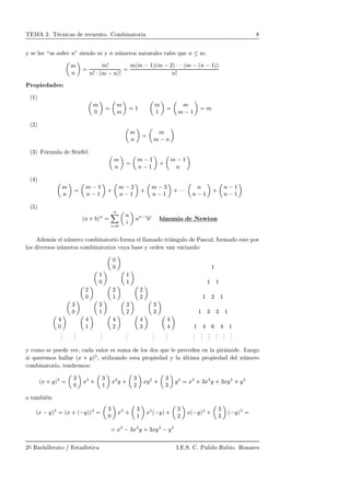 Ì Å ¾º Ì 
Ò 
 × Ö 
Ù ÒØÓº ÓÑ Ò ØÓÖ
Ý × Ð Ñ ×Ó Ö Ò × Ò Ó Ñ Ý Ò ÒÙÑ ÖÓ× Ò ØÙÖ Ð × Ø Ð × ÕÙ Ò Ñº
Ñ
Ò
Ñ
Ò ¡´Ñ  Òµ
Ñ´Ñ  ½µ´Ñ  ¾µ¡¡¡´Ñ  ´Ò  ½µµ
Ò
ÈÖÓÔ ×
´½µ
Ñ
¼
Ñ
Ñ ½ Ñ
½
Ñ
Ñ  ½ Ñ
´¾µ
Ñ
Ò
Ñ
Ñ  Ò
´¿µ ÓÖÑÙÐ ËØ Ð
Ñ
Ò
Ñ  ½
Ò  ½ · Ñ  ½
Ò
´ µ
Ñ
Ò
Ñ  ½
Ò  ½ · Ñ  ¾
Ò  ½ · Ñ  ¿
Ò  ½ ·¡¡¡ Ò
Ò  ½ · Ò  ½
Ò  ½
´ µ
´ · µÒ
Ò
¼
Ò Ò  ÒÓÑ Ó Æ ÛØÓÒ
Ñ × Ð ÒÙÑ ÖÓ 
ÓÑ Ò ØÓÖ Ó ÓÖÑ Ð ÐÐ Ñ Ó ØÖ Ò ÙÐÓ È ×
 Ð¸ ÓÖÑ Ó ×Ø ÔÓÖ
ÐÓ× Ú Ö×Ó× ÒÙÑ ÖÓ× 
ÓÑ Ò ØÓÖ Ó× 
ÙÝ × Ý ÓÖ Ò Ú Ò Ú Ö Ò Ó
¼
¼
½
¼
½
½
¾
¼
¾
½
¾
¾
¿
¼
¿
½
¿
¾
¿
¿
¼ ½ ¾ ¿
ººº
ººº
ººº
ººº
ººº
ººº
½
½ ½
½ ¾ ½
½ ¿ ¿ ½
½ ½
ººº
ººº
ººº
ººº
ººº
ººº
Ý 
ÓÑÓ × ÔÙ Ú Ö¸ 
 Ú ÐÓÖ × ×ÙÑ ÐÓ× Ó× ÕÙ Ð ÔÖ 
 Ò Ò Ð Ô Ö Ñ º ÄÙ Ó
× ÕÙ Ö ÑÓ× ÐÐ Ö ´Ü · Ýµ¿¸ ÙØ Ð Þ Ò Ó ×Ø ÔÖÓÔ Ý Ð ÙÐØ Ñ ÔÖÓÔ Ð ÒÙÑ ÖÓ

ÓÑ Ò ØÓÖ Ó¸ Ø Ò Ö ÑÓ×
´Ü · Ýµ¿ ¿
¼ Ü¿ · ¿
½ Ü¾Ý · ¿
¾ ÜÝ¾ · ¿
¿ Ý¿ Ü¿ ·¿Ü¾Ý ·¿ÜÝ¾ ·Ý¿
Ó Ø Ñ Ò
´Ü  Ýµ¿ ´Ü ·´ Ýµµ¿ ¿
¼ Ü¿ · ¿
½ Ü¾´ Ýµ· ¿
¾ Ü´ Ýµ¾ · ¿
¿ ´ Ýµ¿
Ü¿  ¿Ü¾Ý ·¿ÜÝ¾  Ý¿
¾Æ 
 ÐÐ Ö ØÓ » ×Ø ×Ø 
 Áº ºËº º ÈÙÐ Ó ÊÙ Óº ÓÒ Ö ×
 