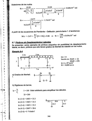 Apuntes del curso analisis estructural i