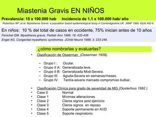 Enfermedades Neuromusculares Pediatricas Parte 1 | PPT