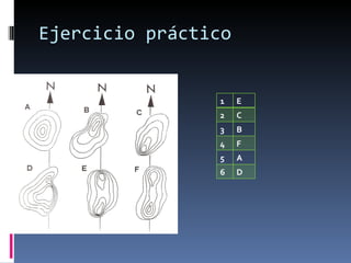 Ejercicio práctico 1 E 2 C 3 B 4 F 5 A 6 D 
