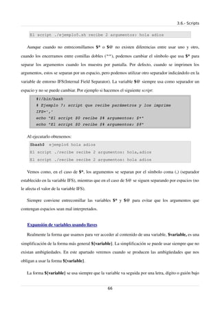 Comandos Shell Y Programacion En La Shell Del Bash