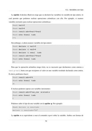 Comandos Shell Y Programacion En La Shell Del Bash