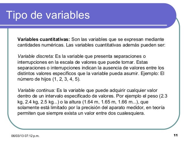 5 Ejemplos De Variables Cuantitativas Continuas Coleccion De Ejemplo Images