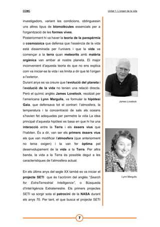 Apunts Orígen de la vida