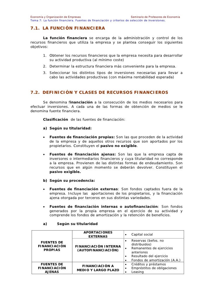 Definición de autofinanciación Definición de autofinanciación