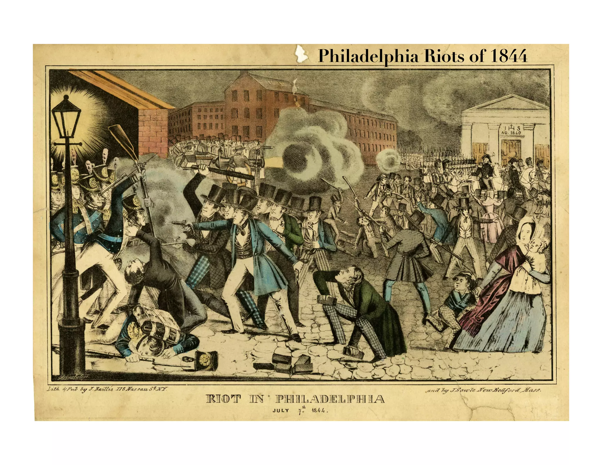 Philadelphia Riots of 1844
 