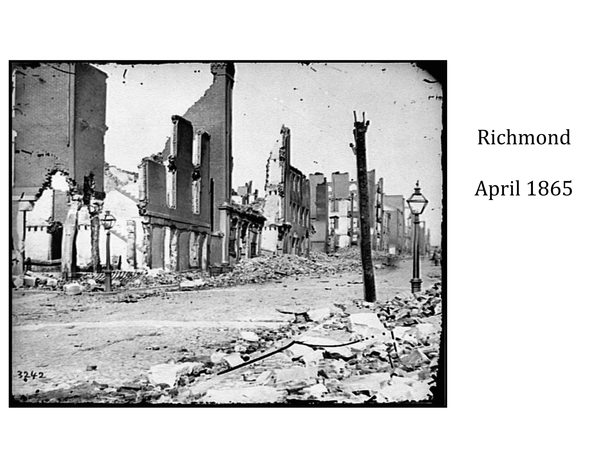 Richmond 
 
April	
  1865
 