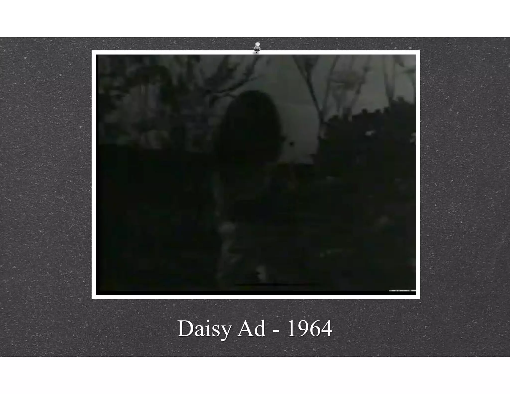 Daisy Ad - 1964
 