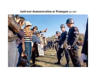 Anti-war demonstration at Pentagon Oct 1967
 