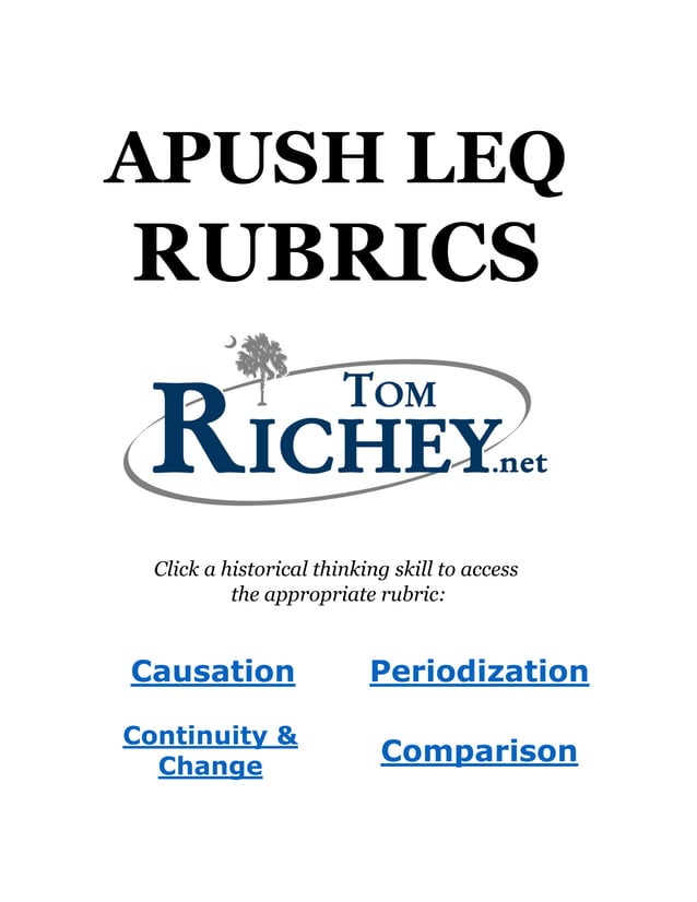 Apush Leq Rubric 2024 Examples Hatti Koralle
