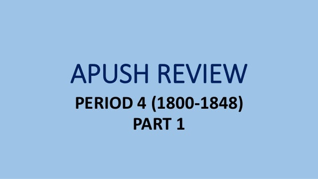 Apush Period 4 Review