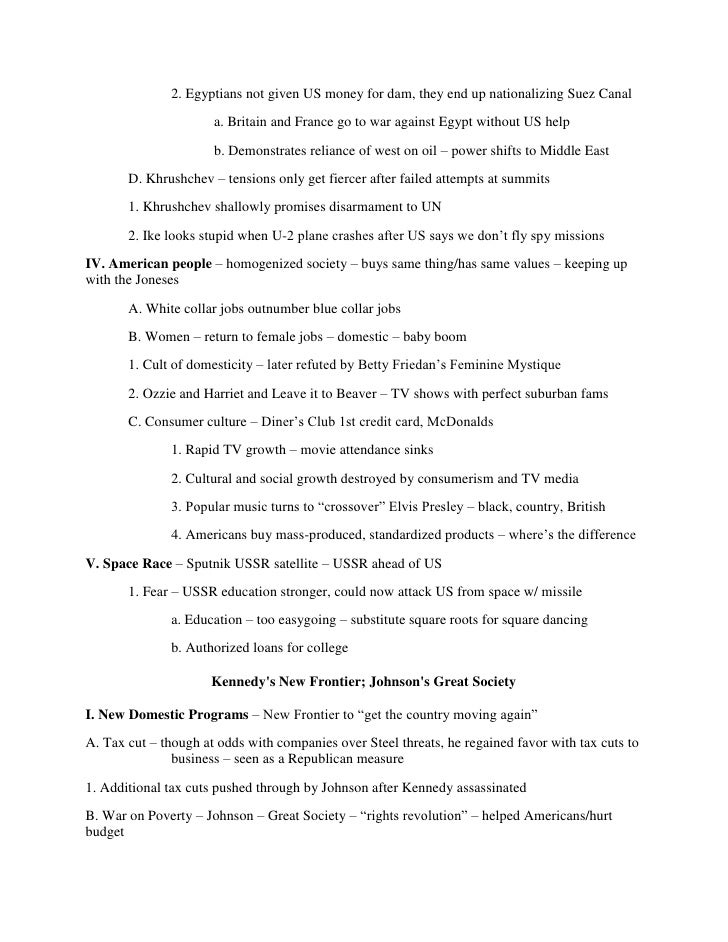 Apush study guide