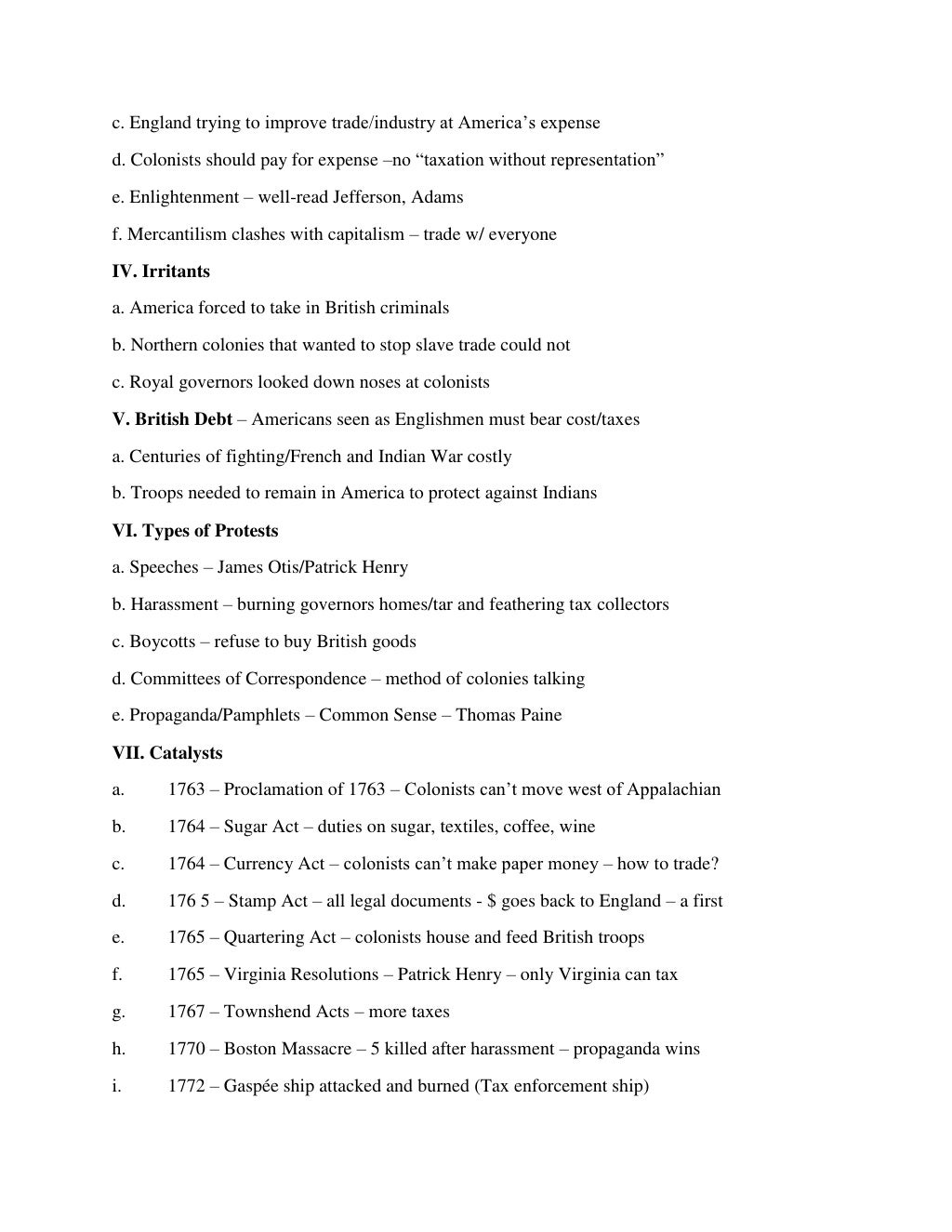 Apush study guide