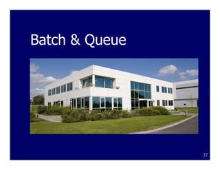 Batch & Queue




                37
 