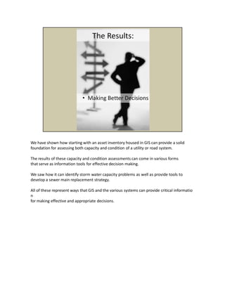 GIS for Capacity Analysis 