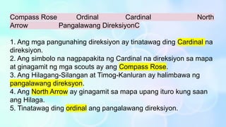 Naipaliliwanag ang kahulugan ng mga simbolo na ginagamit sa mapa sa ...