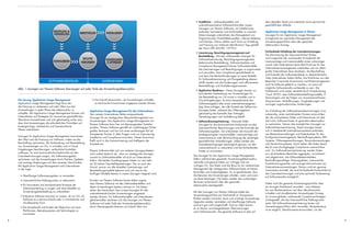 Mit Application Usage Management das Maximum aus Unternehmenssoftware herausholen
5
Mit Application Usage Management das Maximum aus Unternehmenssoftware herausholen
4
Die Lösung: Application Usage Management
Application Usage Management trägt dazu bei,
die Nutzung zu verbessern und mehr Wert aus den
Anwendungen in jeder Phase des Lebenszyklus zu
schöpfen. Mit Application Usage Management können sich
Unternehmen auf Strategien für innovatives geschäftliches
Wachstum konzentrieren und sich gleichzeitig sicher sein,
dass ihre Anwendungen die erforderlichen Prioritäten auf
kostengünstige, verlässliche und lizenzkonforme
Weise unterstützen.
Lösungen für Application Usage Management maximieren
den Wert und die Nutzung von Software, indem sie die
Beschaffung optimieren, die Vorbereitung und Bereitstellung
von Anwendungen vor Ort, in virtuellen und in Cloud-
Umgebungen beschleunigen, verlässliche Kontrollen
aufbauen, für eine kontinuierliche Konformität mit den
Lizenzbestimmungen sorgen, die Softwareausgaben
optimieren und die Anwendungen durch Patches, Updates
und sonstige Änderungen auf dem neuesten Stand halten.
Mit Application Usage Management sind Unternehmen
in der Lage:
• Überflüssige Softwareausgaben zu vermeiden
• Lizenzrechtliche Haftungsrisiken zu reduzieren
• Für konsistente und standardisierte Prozesse der
Softwareverteilung zu sorgen und neue Modelle zur
Anwendungsbereitstellung zu unterstützen
• Enterprise Software maximal zu nutzen, ob vor Ort, als
Software as a Service (SaaS) oder in virtualisierter und
cloudbasierter Form
• Die Komplexität und Kosten der Migration auf neue
Plattformen, Betriebssysteme und Technologien zu
minimieren
• Die Zukunft abzusichern, da Anwendungen schneller
an technische Innovationen angepasst werden können
Application Usage Management für das Unternehmen
Den meisten Unternehmen fehlen entsprechende
Lösungen für ein strategisches Lifecycle-Management von
Anwendungen. Das Application Usage Management von
Flexera Software kann hier mit überzeugenden Vorteilen
punkten. Flexera Software genießt als unabhängiger Dritter
großes Vertrauen und hat sich einen erstklassigen Ruf als
kompetenter Partner in allen Fragen rund um Lizenzierung,
Installation und Compliance erworben. Dieses Know-how
fließt auch in die Automatisierung und Intelligenz der
Produkte ein.
Flexera Software hebt sich von anderen Lösungsanbietern
nicht zuletzt dadurch ab, dass wir strategische Lösungen
sowohl an Softwarehersteller als auch an Unternehmen
liefern. Mit beiden Kundengruppen haben wir seit mehr
als 20 Jahren Geschäftsbeziehungen. Das ist auch der
Grund, warum uns alle aktuellen Lizenzierungs- und
Bereitstellungsmodelle bekannt sind und warum die
künftigen Modelle bereits in unsere Lösungen integriert sind.
Kunden von Flexera Software kommt dabei zugute,
dass Flexera Software mit den Softwareherstellern und
deren Anwendungen bestens vertraut ist. Sie haben
daher die Gewissheit, dass unsere Lösungen für alle
unternehmenskritischen Anwendungen eingesetzt
werden können. Für Softwarehersteller und Unternehmen
gleichermaßen zeichnen sich die Lösungen von Flexera
Software auf jeder Stufe des Anwendungslebenszyklus
durch überzeugende Features von hohem Wert aus.
•	Installation – Softwarehersteller und
unternehmensinterne Software-Entwickler nutzen
Lösungen von Flexera Software, um Installationen
einfacher, konsistenter und komfortabler zu machen.
Diese Lösungen unterstützen das Management von
Programmcode, Produktlebenszyklen, internen Releases
und DevOps. Hierzu zählen auch Tools zur Erstellung
und Nutzung von Software Identification Tags gemäß
der Norm DIN ISO/IEC 19770-2.
•	Lizenzierung, Berechtigungsmanagement und
Bereitstellung – Mit den umfassenden Lösungen für
Softwarelizenzierung, Berechtigungsmanagement,
elektronische Bereitstellung, Software-Updates und
Compliance Management können Softwarehersteller
die Lizenzierungen und Berechtigungen so organisieren
und verwalten, dass Compliance gewährleistet ist
und dass die Marktanforderungen an neue Modelle
für Softwarelizenzierung und Preisgestaltung ebenso
erfüllt werden wie die Forderungen nach effizienteren
Bereitstellungs- und Auslieferungsprozessen.
•	Application Readiness – Diese Lösungen dienen zur
konsistenten Vorbereitung von Anwendungen für
die Bereitstellung vor Ort sowie in virtuellen und in
Cloud-Umgebungen. So kann beispielsweise das
Softwareangebot über einen unternehmenseigenen
App Store erfolgen, der alle Vorteile des Selfservice-
Konzepts bietet, während das IT-Management
gleichzeitig die Kontrolle über Anfragen,
Genehmigungen und Auslieferung behält.
•	Softwarelizenzoptimierung – Hierunter fallen
Lösungen für die kontinuierliche Konformität mit den
lizenzrechtlichen Bestimmungen und die Kontrolle der
Softwareausgaben. Sie unterstützen die Auswahl der
kostengünstigsten Lizenzmodelle, Lizenzverträge und
Lizenzvolumina unter Berücksichtigung der jeweiligen
geschäftlichen Anforderungen. Dabei werden die
Lizenzberechtigungen bestmöglich genutzt, um den
Lizenzverbrauch zu reduzieren und die fortlaufenden
Kosten zu minimieren.
Die Lösungen für das Application Usage Management
liefern während des gesamten Anwendungslebenszyklus
wertvolle und genaue Daten zur richtigen Zeit am
richtigen Ort. Die Daten sind die Basis für ein verlässliches
Management der strategischen Software-Assets mit klaren
Kontrollen und Zuständigkeiten. So ist gewährleistet, dass
die Benutzer die Anwendungen erhalten, wenn und wann
sie diese benötigen. Die Daten werden den zuständigen
Personen automatisch über den gesamten
Lebenszyklus bereitgestellt.
Mit den Lösungen von Flexera Software bietet das
Anwendungsportfolio ein Höchstmaß an Transparenz.
Risiken werden minimiert, teure und unnötige Anwendungs-
Upgrades werden vermieden und überflüssige Software
wird erst gar nicht angeschafft. Und vor allem kommt
es zu keinen unvorhergesehenen Überraschungen
nach Softwareaudits. Die gesamte Software ist stets auf
dem aktuellen Stand und unterstützt somit optimal die
geschäftlichen Abläufe.
Application Usage Management in Aktion
Lösungen für ein Application Usage Management
ermöglichen ein optimales Management des
Anwendungsportfolios über den gesamten
Lebenszyklus hinweg:
Fortlaufende Einhaltung der Lizenzbestimmungen
Die Minimierung der lizenzrechtlichen Risiken
wird angesichts der wachsenden Komplexität der
Lizenzverträge und Lizenzmodelle immer schwieriger,
zumal viele Unternehmen keine Best Practices für das
Softwarelizenzmanagement unterhalten und vor allem
große Unternehmen dazu tendieren, die Beschaffung
und Kontrolle der Softwareeinkäufe zu dezentralisieren.
Viele Unternehmen haben Mühe, ihre Richtlinien aus den
Bereichen Corporate Governance und Risikomanagement
auch fürSoftware geltend zu machen, um somit auf
mögliche Softwareaudits vorbereitet zu sein. Die
Problematik wird weiter verstärkt durch Virtualisierung,
Cloud, BYOD, neue Softwarebereitstellungsmodelle, IT-
Technologien und die Folgen von Zusammenschlüssen,
Akquisitionen, Veräußerungen, Ausgliederungen und
sonstigen organisatorischen Änderungen.
Zur Einhaltung der Softwarelizenzbestimmungen ist es
notwendig, einen zentralisierten Prozess einzurichten,
der die vorhandenen Daten und Erkenntnisse mit dem
Ziel nutzt, Software-Assets im gesamten Lebenszyklus
zu optimieren. Genau dies ermöglichen Lösungen zur
Softwarelizenzoptimierung. Diese Lösungen lassen
sich in bestehende Unternehmenssysteme einbinden,
wie Bestandsverwaltungen und Datenbanken für das
Konfigurationsmanagement, Beschaffungssysteme, ERP-
Systeme, IT-Managementlösungen, Personalanwendungen
und Verzeichnissysteme. Somit stehen alle Daten bereit,
die für eine durchgängige Compliance unverzichtbar
sind. Zur Softwarelizenzoptimierung werden Daten
aus verschiedenen Bereichen aggregiert, normalisiert
und abgestimmt, wie Softwarebestandsdaten,
Beschaffungsaufträge, Nutzungsdaten, Lizenzrechte,
Produktnutzungsrechte und sonstige Informationen aus
Unternehmensanwendungen. Daraus wird ein genauer
Lizenzstatus ermittelt, der eine fortlaufende Konformität mit
den Lizenzbestimmungen und eine optimale Vorbereitung
auf Softwareaudits ermöglicht.
Dabei wird das gesamte Anwendungsportfolio über
ein einziges Dashboard verwaltet – vom Desktop
bis zum Rechenzentrum und über alle physischen,
virtuellen und cloudbasierten Anwendungen hinweg.
So ist eine globale, umfassende Compliance-Strategie
sichergestellt, die das lizenzrechtliche Haftungsrisiko
senkt. Mit Softwarelizenzoptimierung lassen sich
Anwendungsportfolios aktiv verwalten. Beispielsweise
ist es möglich, Warnhinweise einzurichten, um die
Abb. 1 Lösungen von Flexera Software überzeugen auf jeder Stufe des Anwendungslebenszyklus
BEREITSTELLEN
ERSTELLEN 
VERWALTEN
KONTROLLIEREN
 OPTIMIEREN
RECHTE
VERGEBENKONFIGURIEREN
INSTALLIEREN
SOFTWAREHERSTELLER UNTERNEHMEN
 