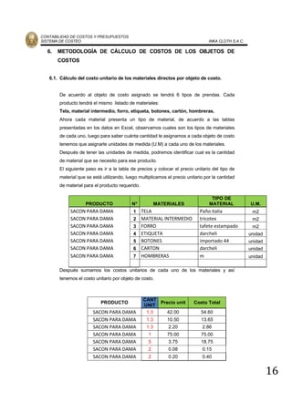 Costos fijos y variables de una fábrica de ropa | Gestionar Fácil