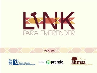 Apoya:
Oportunidades para la paz y el desarrollo
 