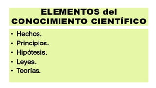 EL CONOCIMIENTO Y LA REALIDAD | PDF
