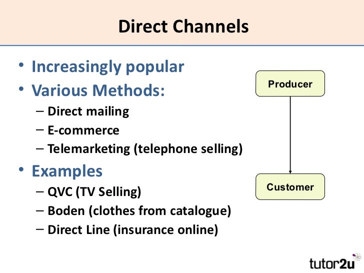 direct marketing as a channel of These include face-to-face selling, direct-mail, catalogue marketing, telemarketing, tv and other direct response media, kiosk marketing and on-line marketing (a) face-to-face selling: the original and oldest form of direct marketing is the field sales call. direct marketing as a channel of These include face-to-face selling, direct-mail, catalogue marketing, telemarketing, tv and other direct response media, kiosk marketing and on-line marketing (a) face-to-face selling: the original and oldest form of direct marketing is the field sales call.
