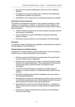 Aqa further additional science