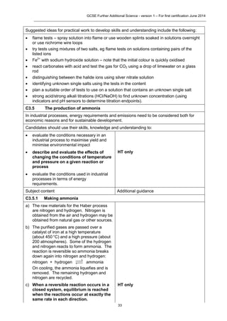 Aqa further additional science