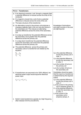Aqa further additional science