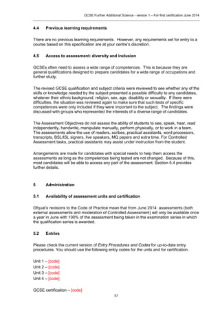 Aqa further additional science
