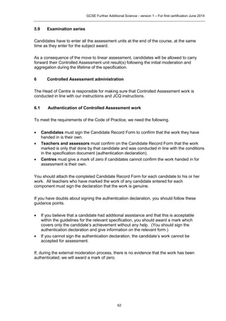 Aqa further additional science