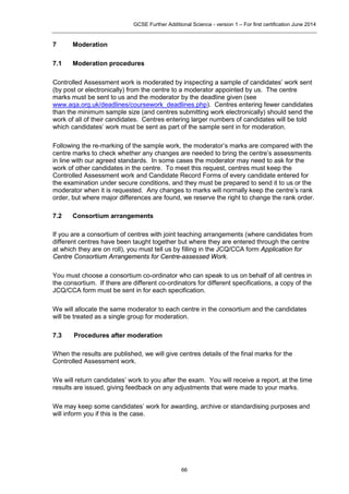 Aqa further additional science