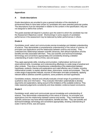 Aqa further additional science