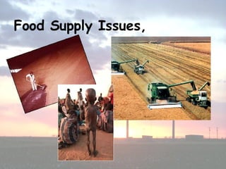 Food Supply Issues, 
