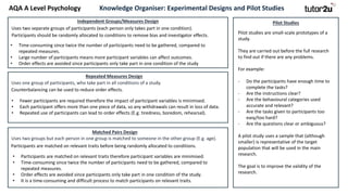 AQA A Level Psychology Research Methods Knowledge Organisers.pdf
