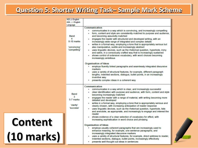 higher english critical essay marking scheme sqa