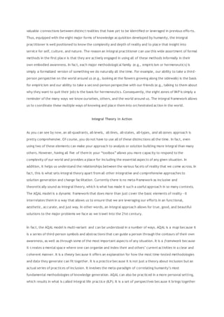 Aqal model uitgelegd | DOCX