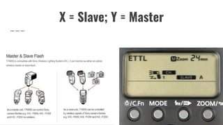 X = Slave; Y = Master
 