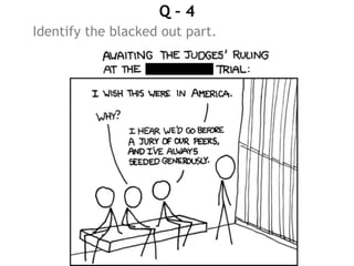 Q – 4
Identify the blacked out part.
 