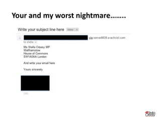 Your and my worst nightmare……..
 