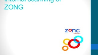 Internal scanning of
ZONG
 