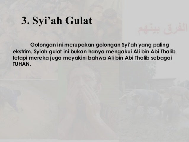 Aqidah akhlak - Aliran Ilmu Kalam "Aliran Syiah" MAN MODEL BNA