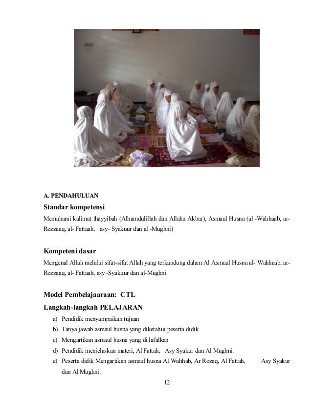 Aqidah Akhlak Kelas 5 Sem 1