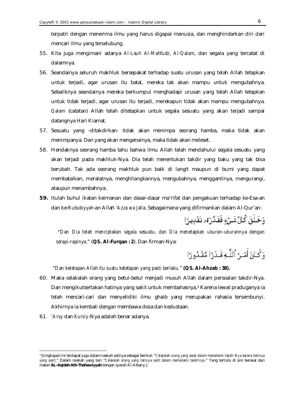 syarah aqidah thahawiyah pdf